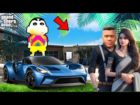FRANKLIN TOUCH ANYTHING BECOME GOLD || EVERYTHING IS FREE IN GTA 5 | FRANKLIN KI SHAADI | SNAKERIFLE