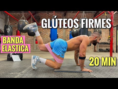 Rutina de PIERNA Y GLÚTEO Con Banda Elástica EN 20 MINUTOS 🔥