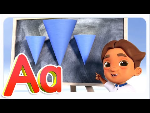 Shapes Song, आकृतियाँ गीत, Hindi Rhymes and Learning Videos for Kids, Preschool Songs