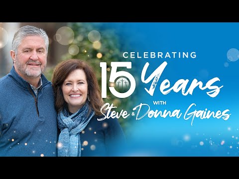 Celebrating 15 years with Steve and Donna Gaines