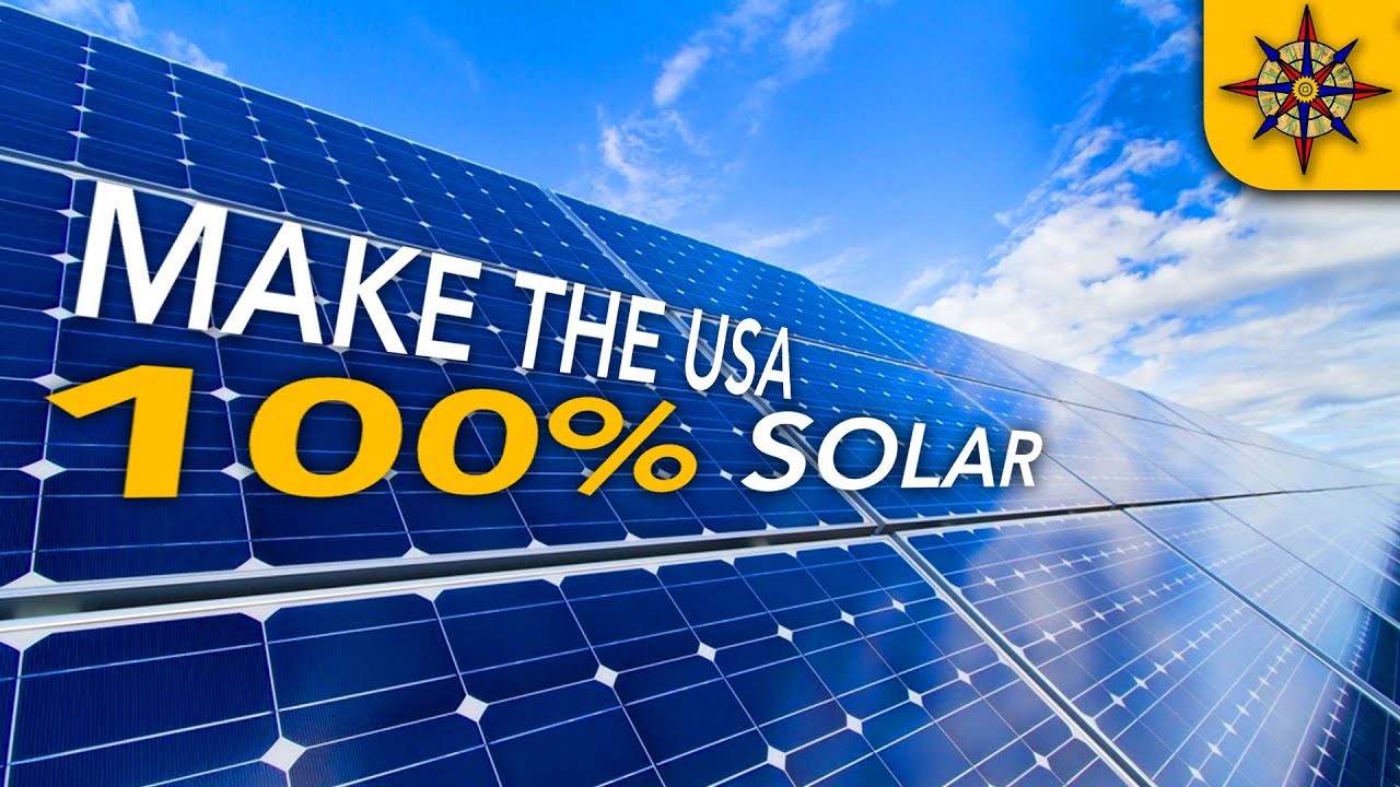 What would it take to go 100% Solar?