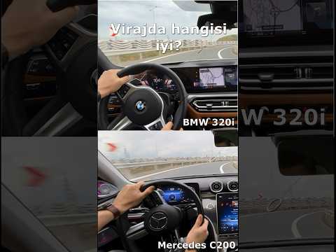Mercedes C200 vs Bmw 320i Yol Tutuş Performansı virajda hangisi daha iyi?