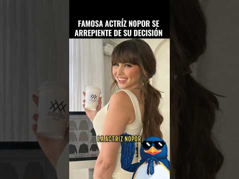 La confesión de la actriz N0P0R sobre esa profesión.
