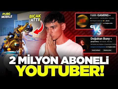 BIÇAK ATAN 2 MİLYON ABONELİ YOUTUBER'A TARİHİ AYAR! /  Pubg Mobile