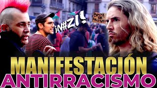 !ME INSULTAN E INCREPAN EN MANIFESTACIÓN ANTIRRACISTA!