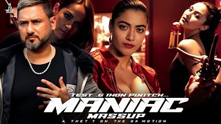 Maniac Mashup - Yo Yo Honey Singh | Yo Yo Honey Singh New Song | Gtesh Muzikk #remix #newmashup