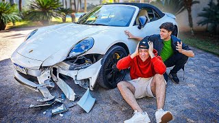 Pegamos o Carro Novo do João Caetano Escondido e Sofremos Um Acidente
