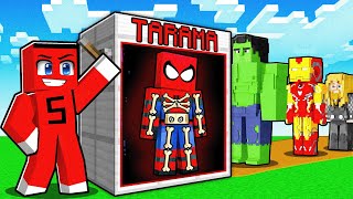 SÜPER KAHRAMANLARIN GİZLİ SIRLARINI BULDUM !! - Minecraft