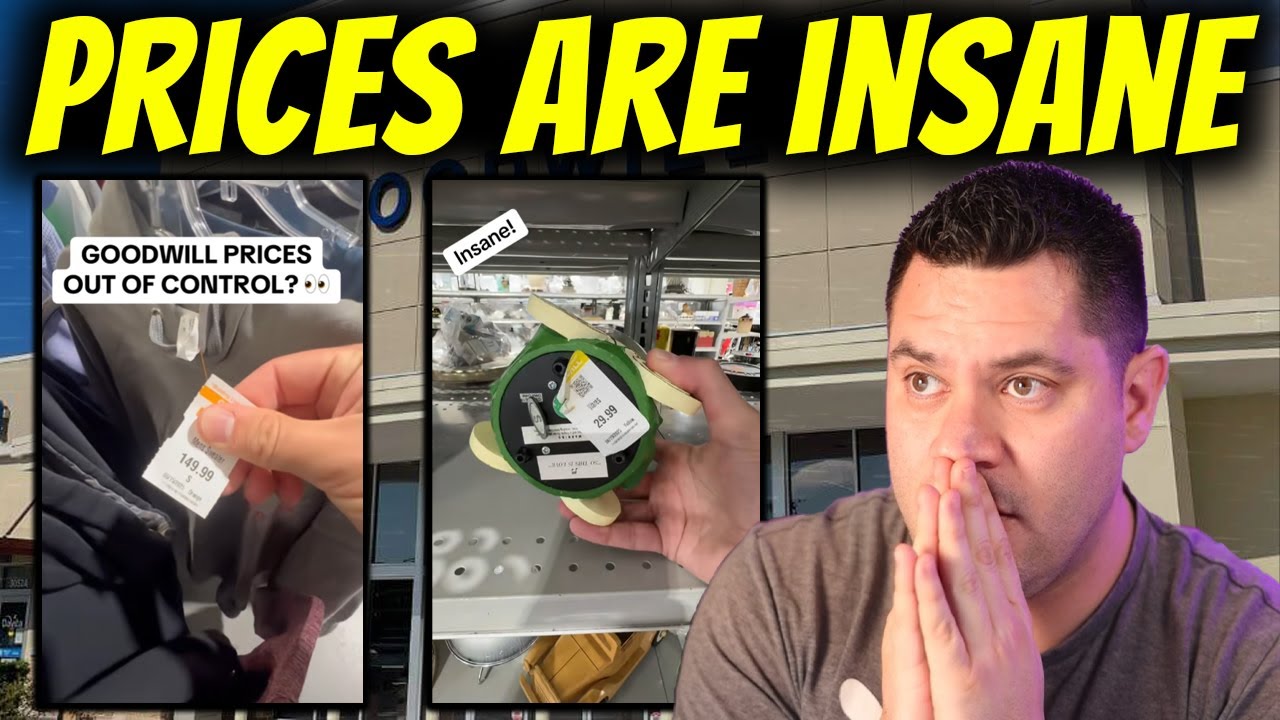 Goodwill Prices Are INSANE | Shoppers WARNED