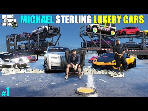 MICHAEL STREALING LUXURY CAR FOR BENNY SHOWROOM IN GTA5 #1