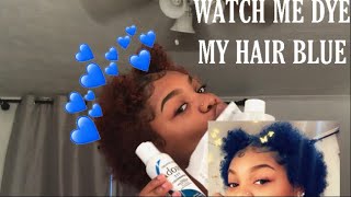Dying My Hair Blue Without Bleach Color Remover Used Videos