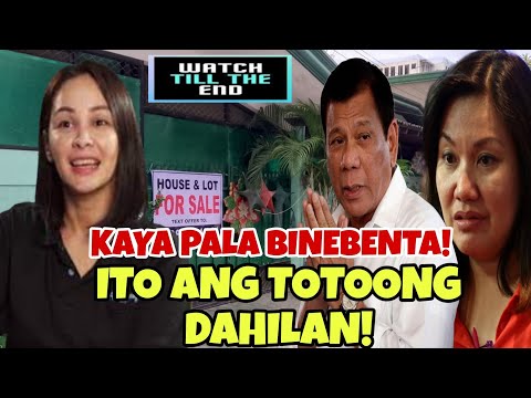 ITO PALA ANG DAHILAN BAKIT BIGLAANG IBINEBENTA ANG GREEN HOUSE NI DIGONG DUTERTE‼️