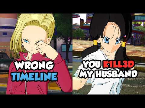 Android 18 interactions are INSANE - Dragon Ball Sparking Zero