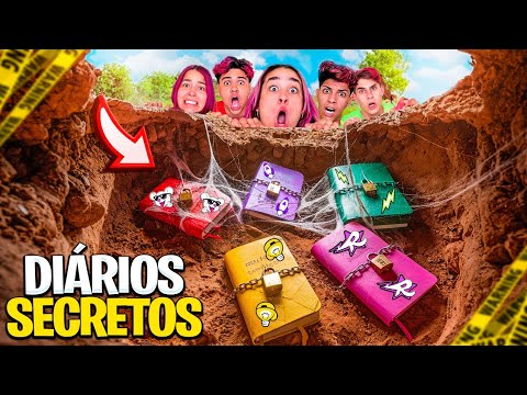 ENCONTRAMOS TODOS DIÁRIOS SECRETOS DOS ROSA *Descobrimos o pior ?