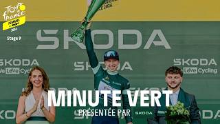 Tour de France Femmes avec Zwift 2026 - Stage 9 Škoda Green Jersey Minute