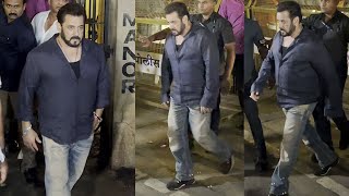 Salman Khan Runningly Arrived To Support Malaika Arora After Father Sudden Demise