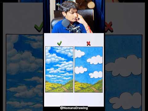 How to draw clouds!