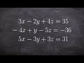 Solving Systems of Equations