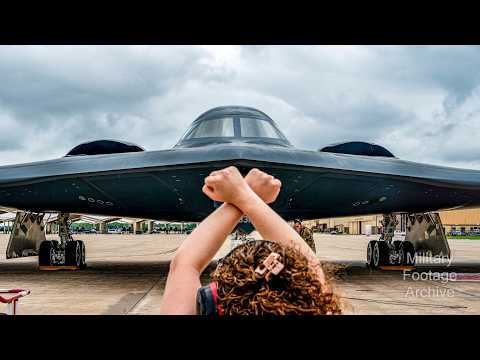 Rare Footage of B-2 Bombers That Struck Iranian Nuclear Sites | Operation MIDNIGHT HAMMER