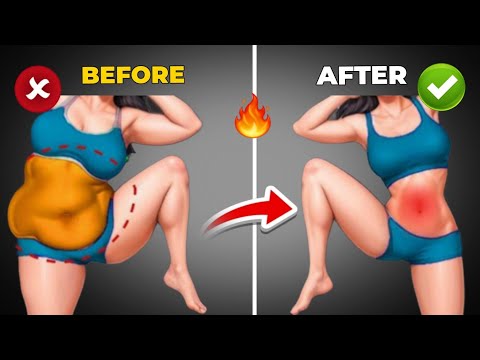 Belly fat and side fat burning exercises at home  || Belly fat loss exercise 7 day challenge