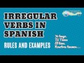 Spanish Verb Conjugation and Usage