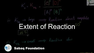 Extent of Reaction