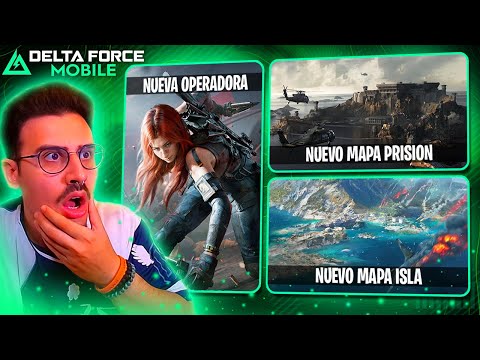 ¡NUEVA OPERADORA, NUEVOS MAPAS y TODO lo NUEVO de DELTA FORCE MOBILE! | TEMPORADA 5