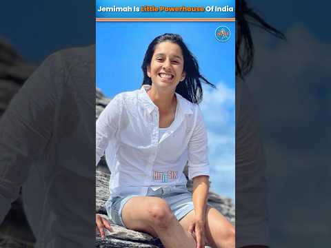 🔥 Jemima Rodrigues – The Little Powerhouse of Team India! 💪 #cricket #cricketshorts #womencricket