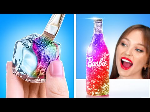 RAINBOW FOOD CHALLENGE | Tasty Food Hacks and Recipes by 123 GO! Genius