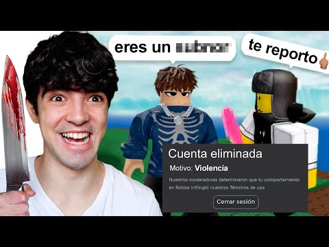 Intento que me Baneen en Roblox *otra vez*