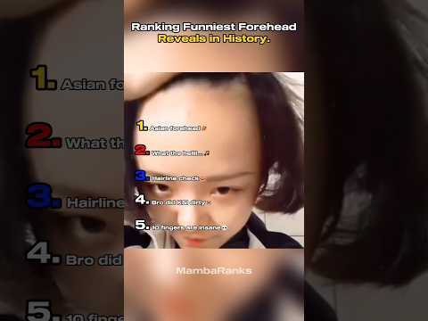 Ranking forehead reveals
