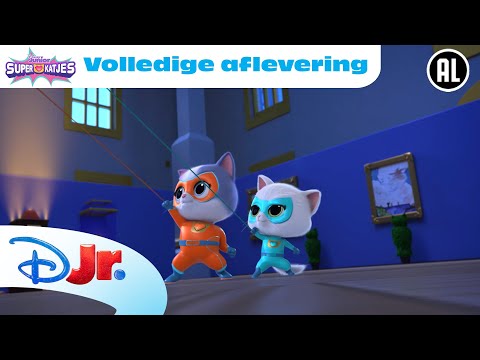 😶 Stille Verrassing | Super Katjes | Volledige Aflevering | Disney Junior BE