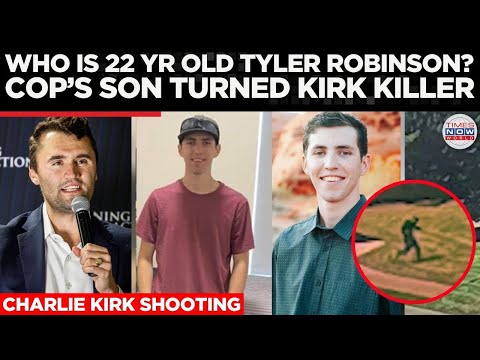 Who Is Tyler Robinson? FBI Identifies 22-Year-Old Behind Charlie Kirk Assassination |Times Now World
