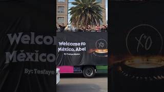 Mexico Welcomes The Weeknd in Style 🔥 Abel is in for some amazing crowds! #xo #theweeknd #tour #live