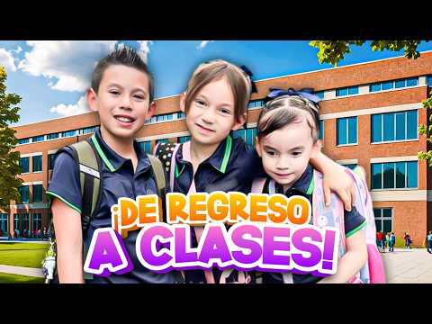 PRIMER dia DE CLASES de LOS MOLINA 😍 | CONOZCAN la NUEVA ESCUELA