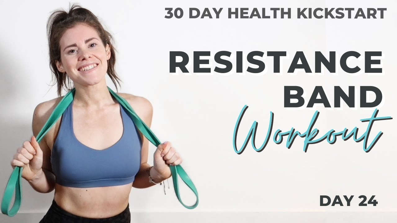 At Home Resistance Band Workout I 30 Day Health Kickstart I Lucy Lismore