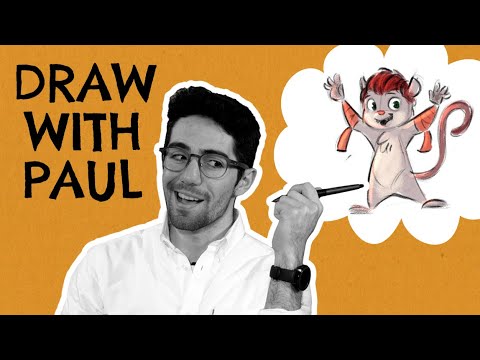 Draw Kerry from The Wishmas Tree - Speed Draw with Paul