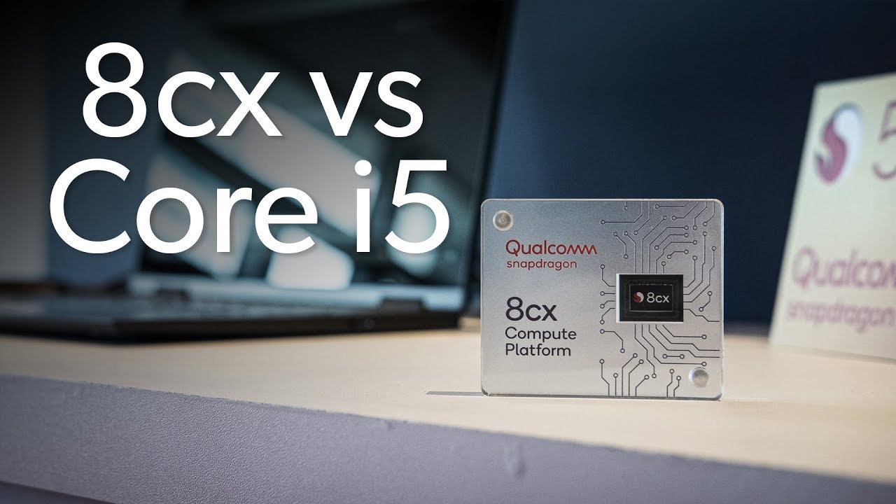 How Qualcomm's Snapdragon 8cx performs against a Core i5