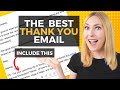 Thank You Email Strategies