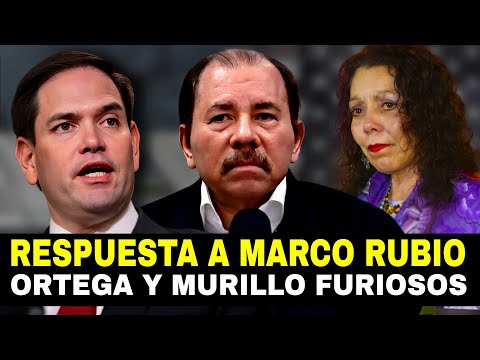 "Carniceros y diabólicos": La furiosa respuesta de Ortega y Murillo a las acusaciones de EE.UU.