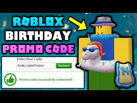 roblox birthday promocode