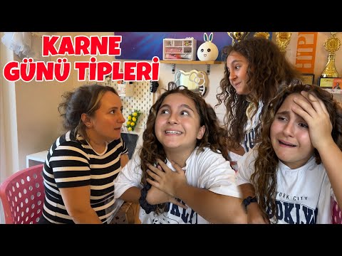 KARNE GÜNÜ ÖĞRENCİ TİPLERİ !!