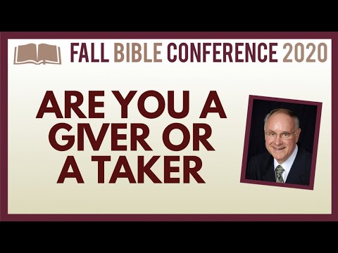 Dr. SM Davis - Are You a Giver or a Taker