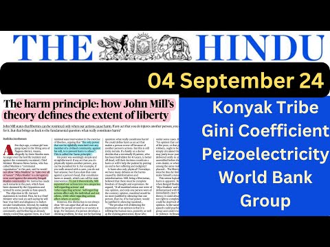 04 September 2024 The Hindu Newspaper Analysis