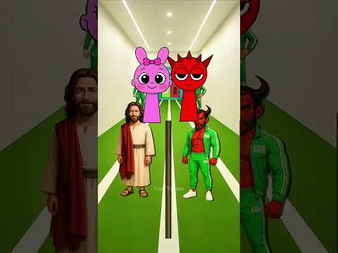 Can Jesus✝️ Save Baby Pinky💗🍼 from Devil😈 and Reddy🟥?