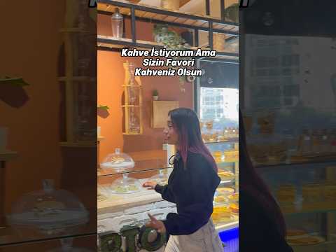 Kahve istiyorum ama sizin tarzınızda olsun 😅 Sizin favori kahvenize bana önerin bakalım 😻