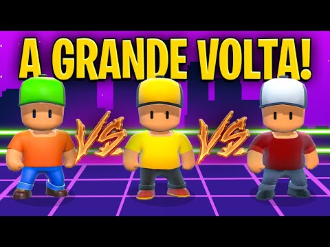 A VOLTA DO X SKIN NO STUMBLE GUYS - SÓ PODE MR STUMBLE COLORIDO