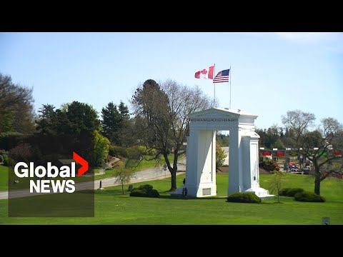 YouTube video thumbnail: BC Residents Spending Less in the US by an "Astonishing" Amount: Report