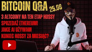 KRYPTOWALUTOWE Q&A 25.08.2025