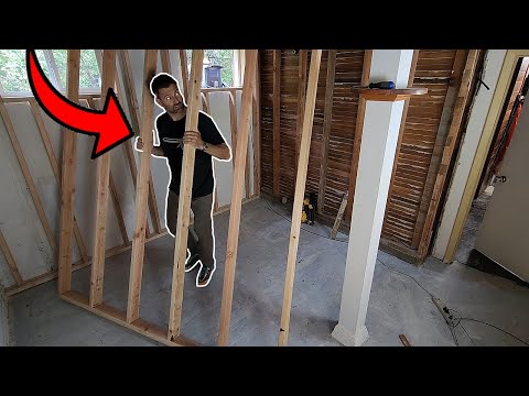 Basement Bedroom Framing | I Need Help | THE HANDYMAN |